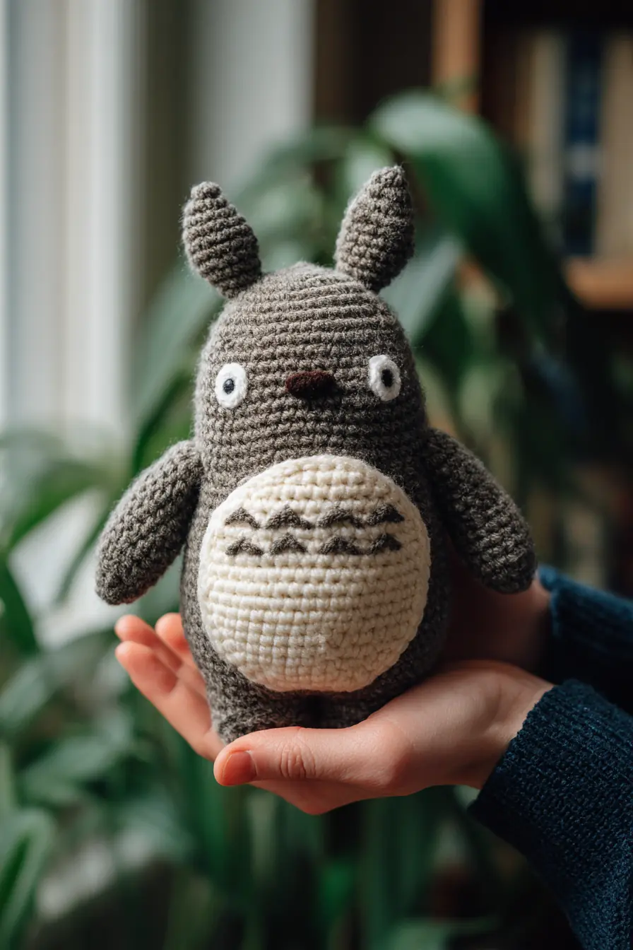 ## Crochet Amigurumi Grey Forest Buddy — Materials, Stitches & Safety Tips