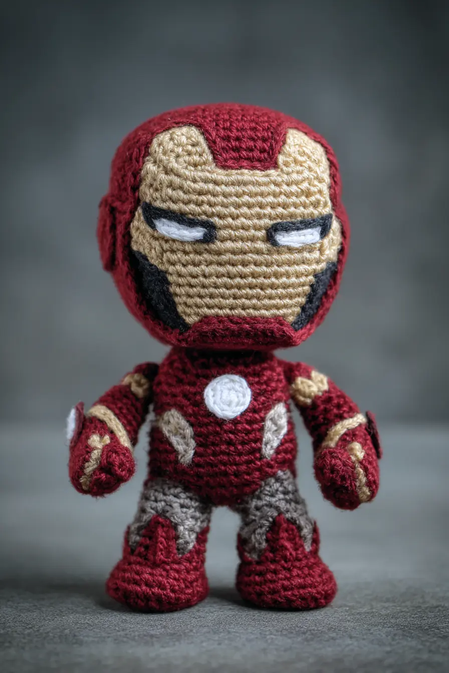 ## Iron Man Amigurumi Crochet: Materials, Stitches & Safety Tips