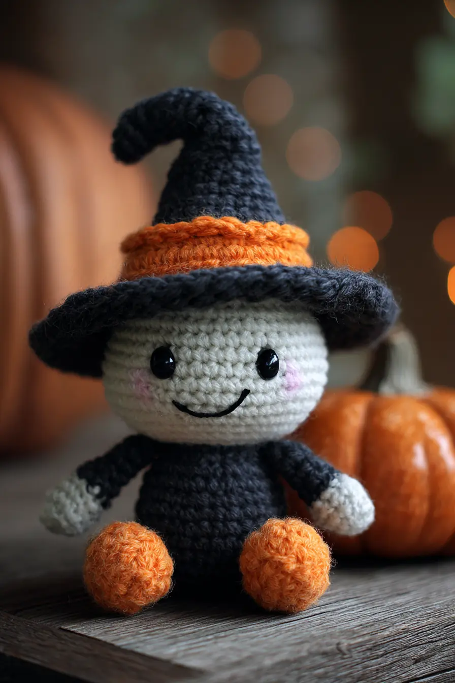 Halloween Witch Amigurumi Crochet — Cute Hated Doll Pattern & Tips