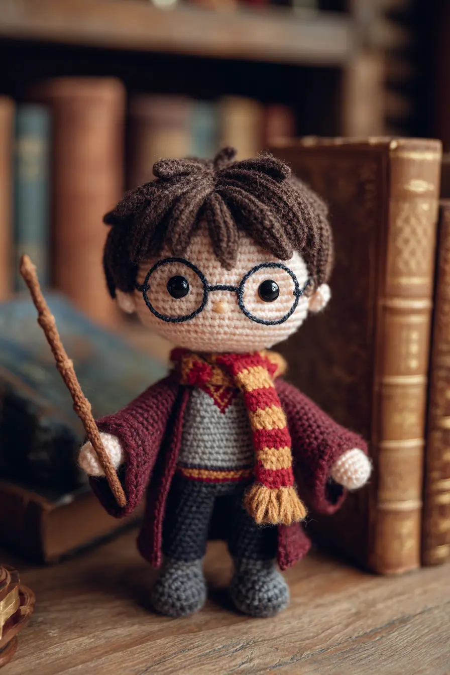 Handmade Wizard Amigurumi Crochet Doll — Materials, Stitches & Tips
