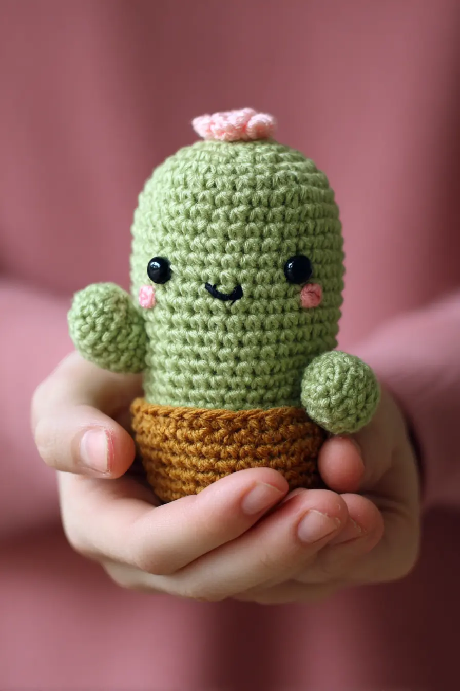 Kawaii Crochet Cactus Amigurumi — Materials, Stitches & Safety Tips