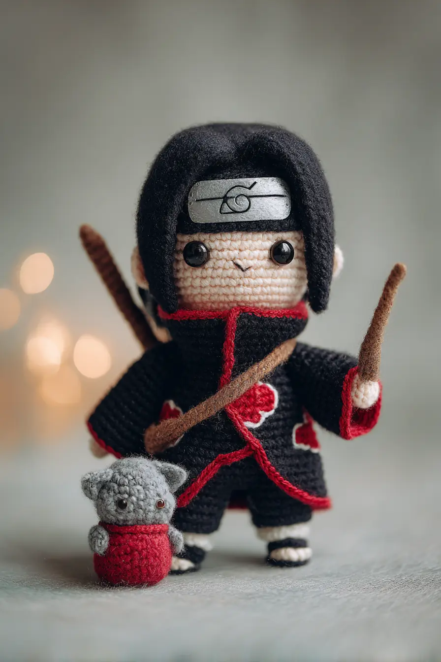 Chibi Ninja Amigurumi — Crochet Pattern, Materials & Finishing Tips