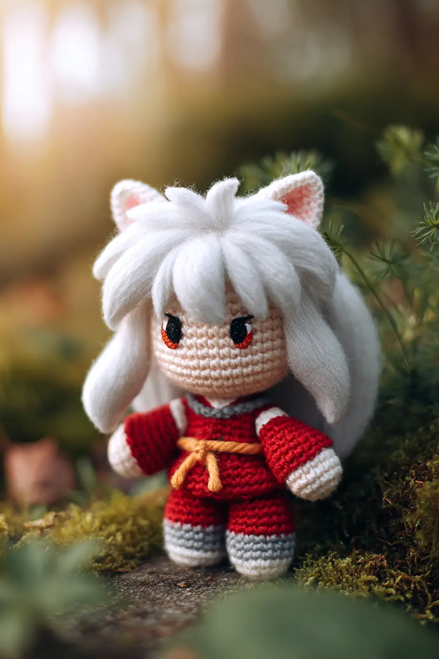 White‑Haired Fox‑Eared Amigurumi Doll — Crochet Pattern Essentials