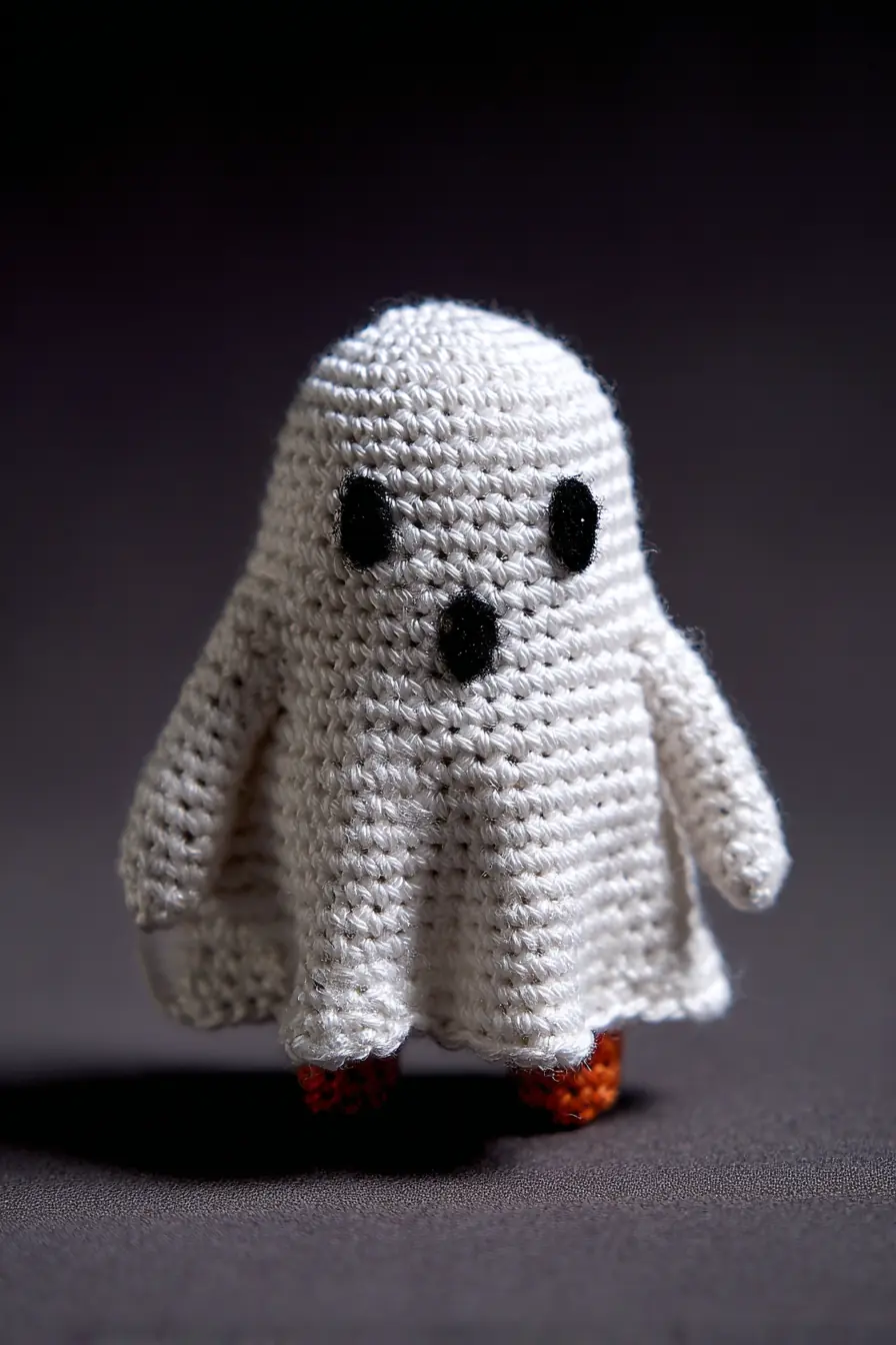 Mini Ghost Amigurumi Crochet Pattern — Single Crochet Toy & Safety Tips