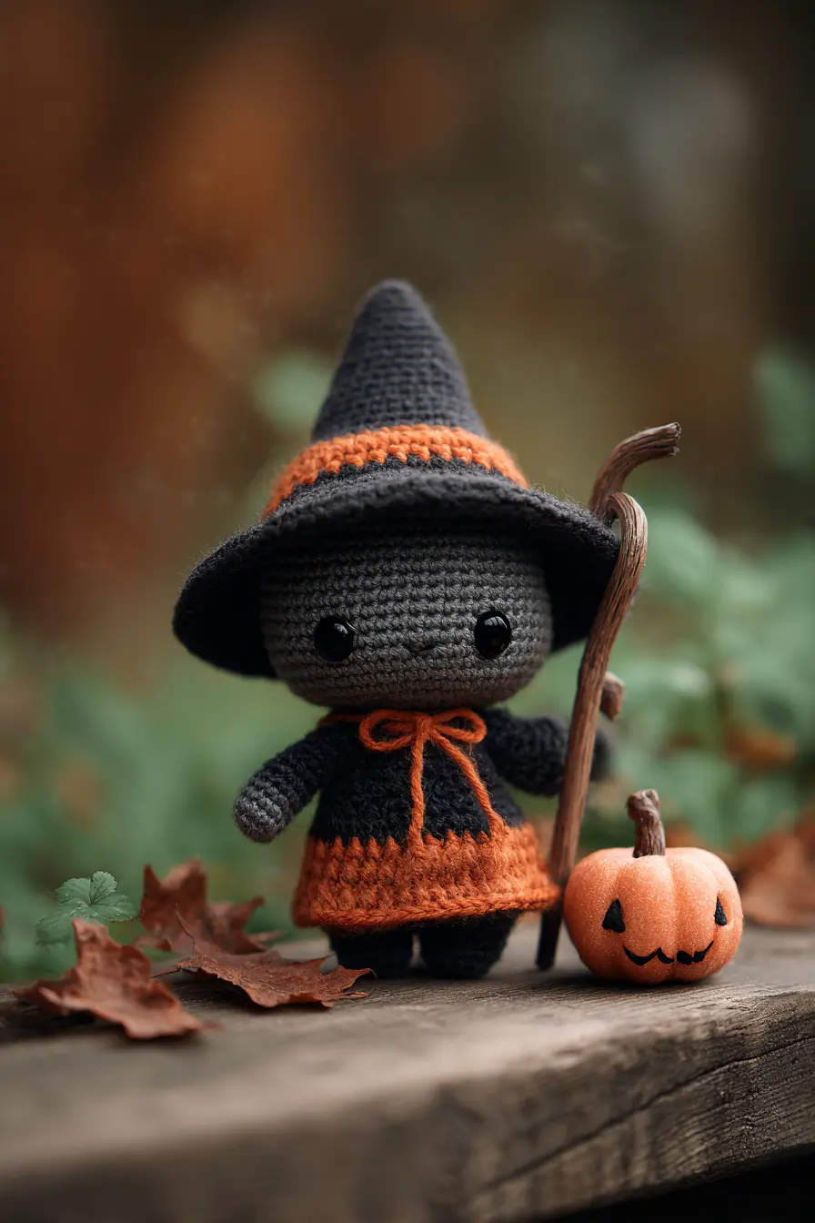 Mini Witch Amigurumi — Materials, Stitches, Size & Safety Tips
