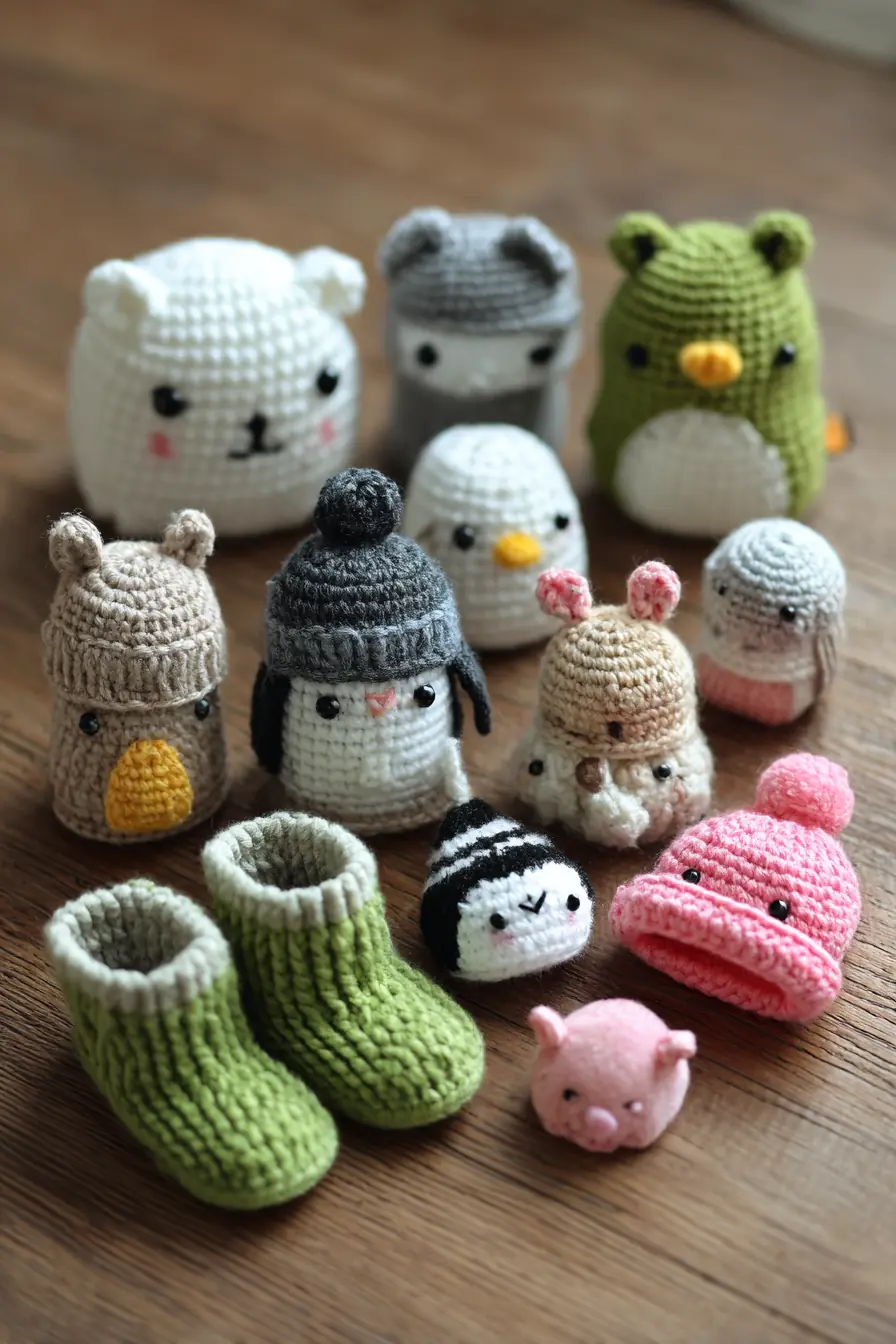 Mini Amigurumi Characters — Materials, Stitches, Size & Safety Tips