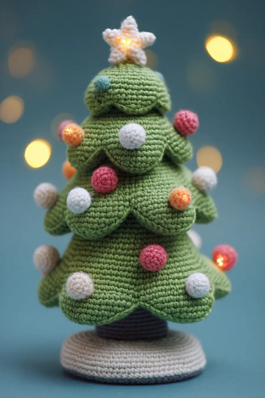 Mini Amigurumi Crochet Christmas Tree — Pattern, Materials, and Safety Tips
