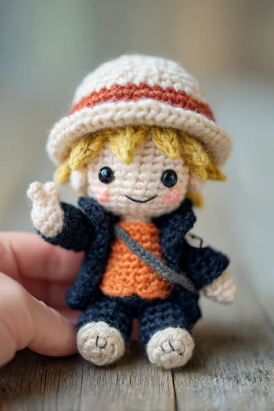 Mini Crochet Amigurumi Doll Pattern — Hat, Jacket & Safety Tips
