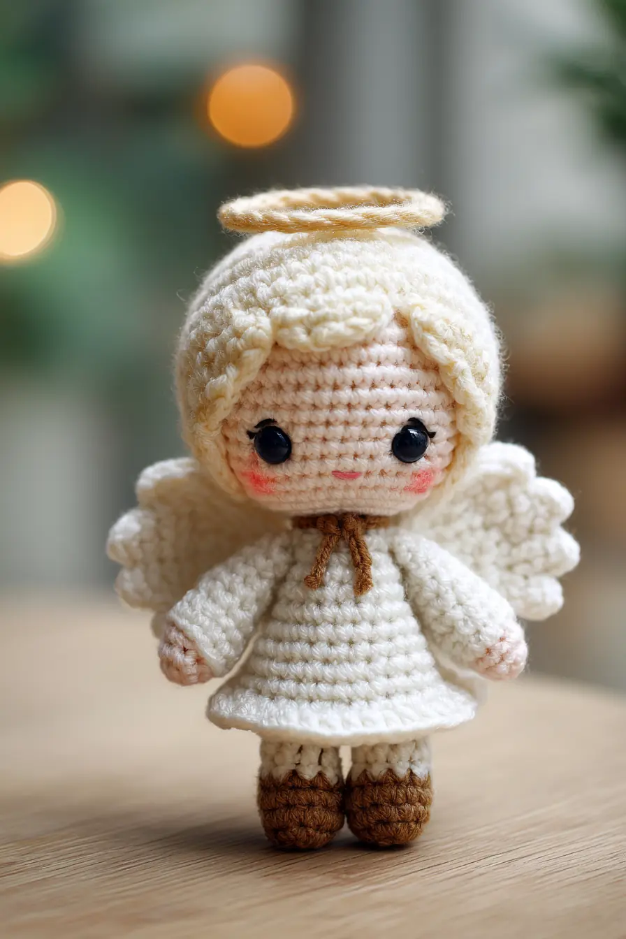 Mini Crochet Angel Amigurumi — Cute Handmade Angel Doll Pattern