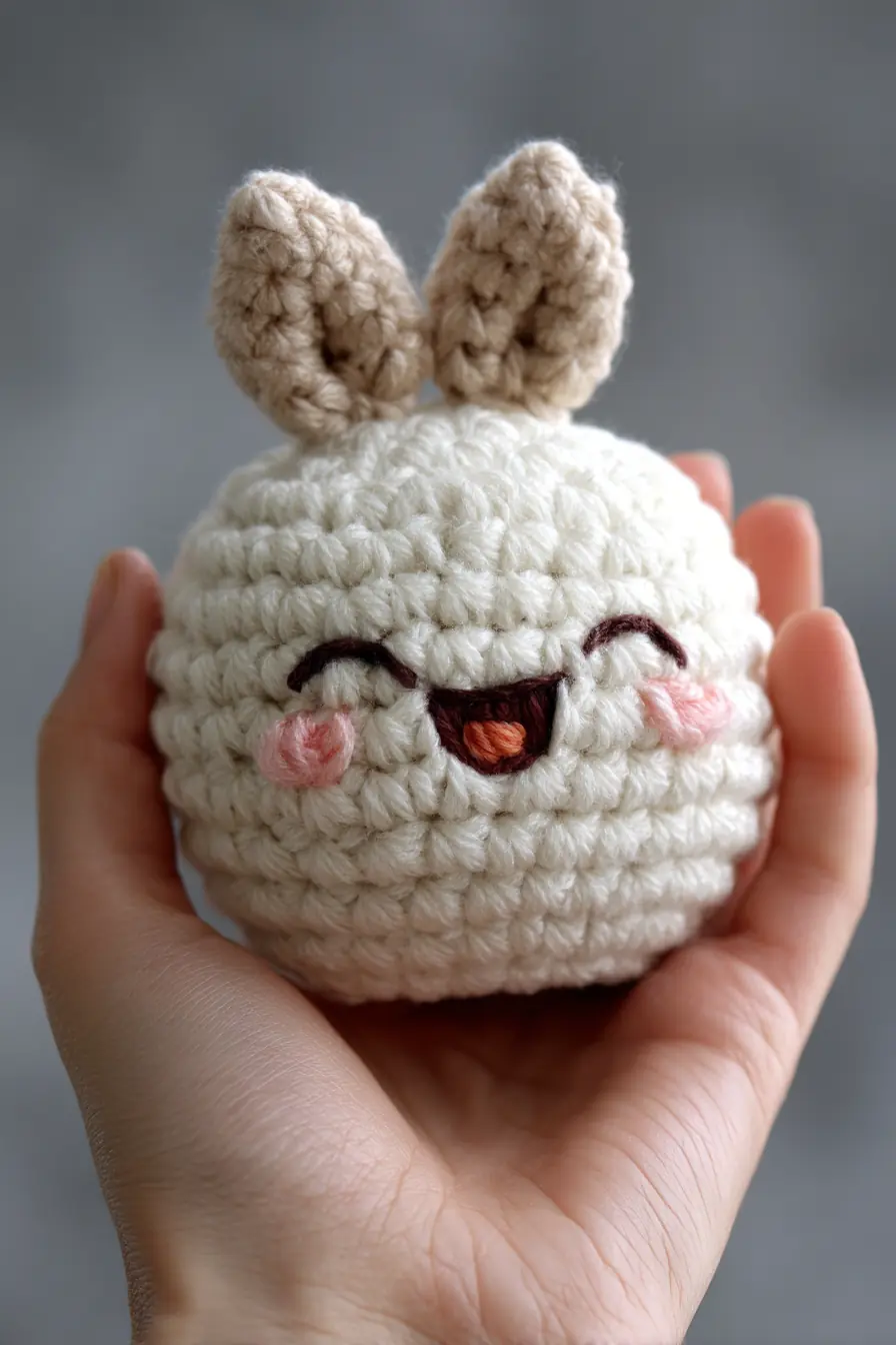Mini Bunny Amigurumi Pattern — Soft Cotton, Easy Stitches & Safety Tips