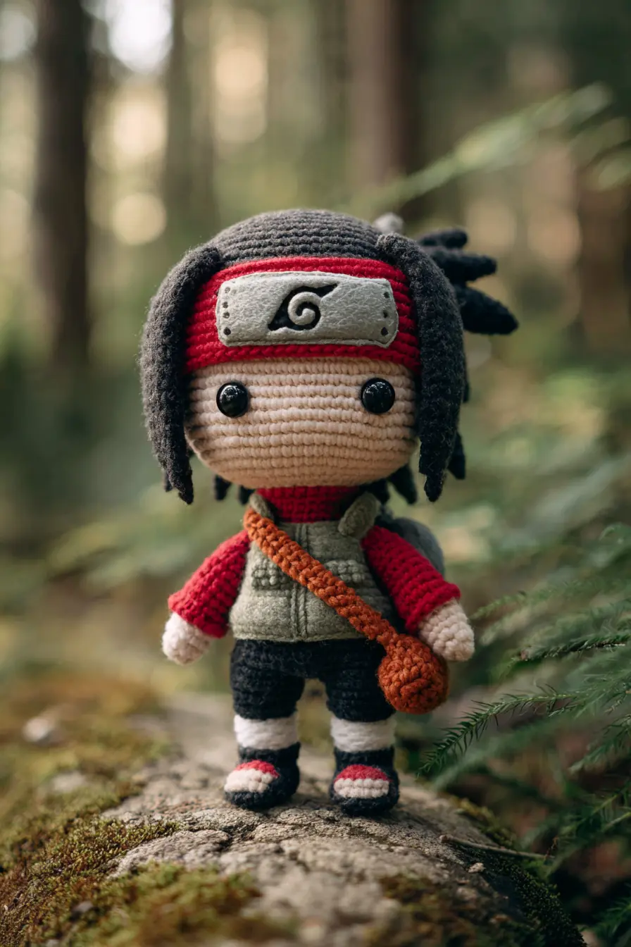 Ninja-Inspired Amigurumi Doll — Materials, Stitches & Safety Tips