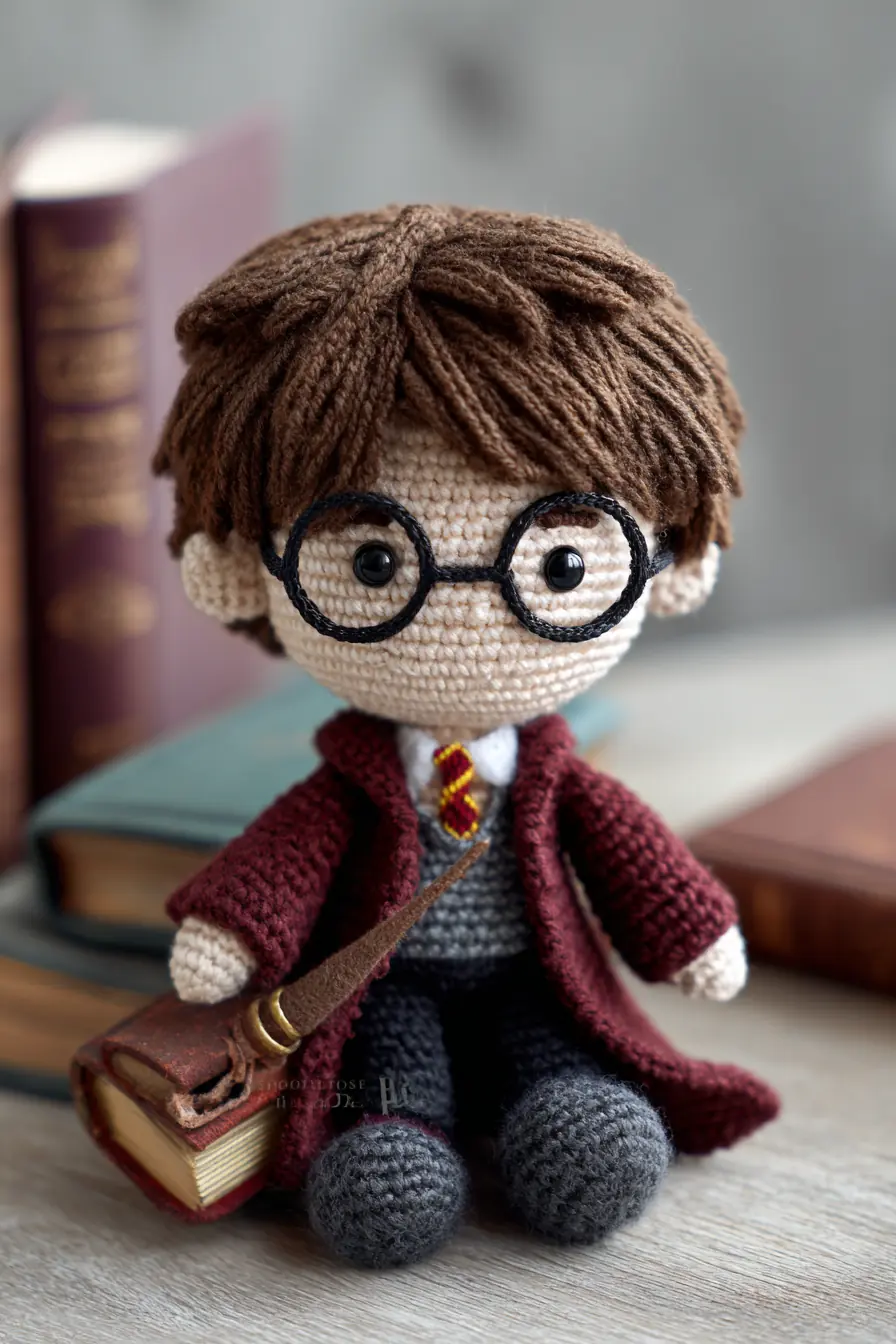 Wizard-Inspired Amigurumi Doll — Crochet Pattern, Yarn & Safety Tips