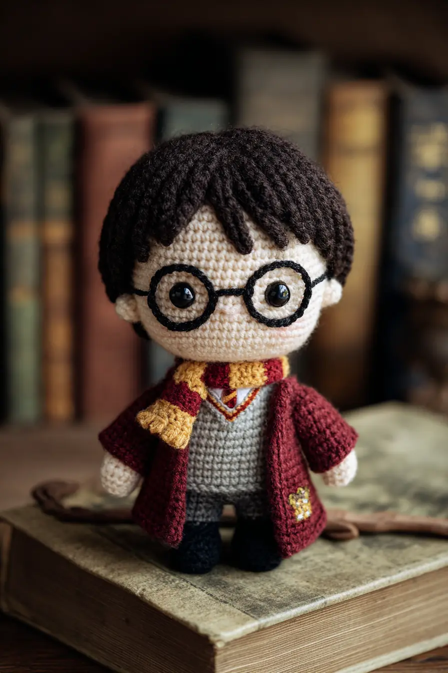 Wizard-Inspired Amigurumi Doll — Crochet Pattern, Materials & Safety Tips