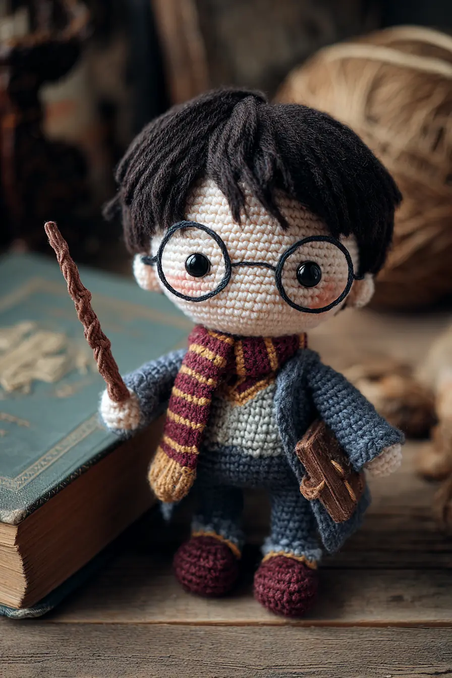 Wizard-Inspired Amigurumi Crochet Doll — Materials, Stitches & Safety Tips