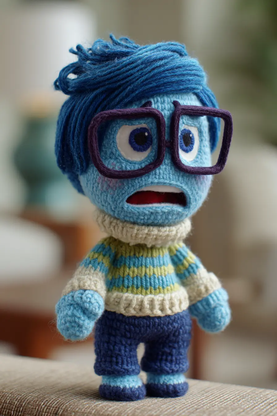 Blue Amigurumi Character — Crochet Materials, Stitches & Safety Guide