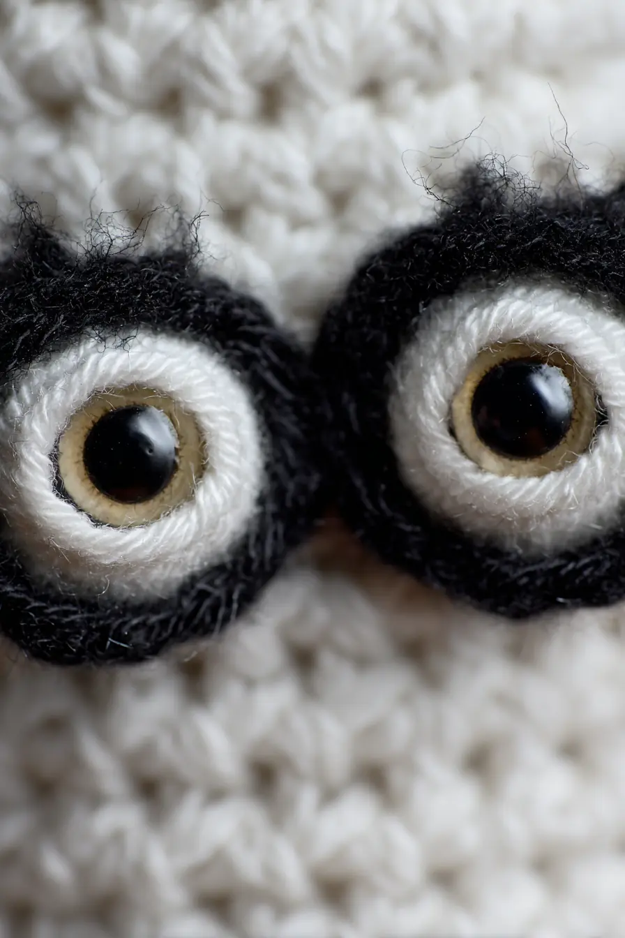 Amigurumi Safety Eyes & Eyelid Applique — Materials, Stitches & Tips