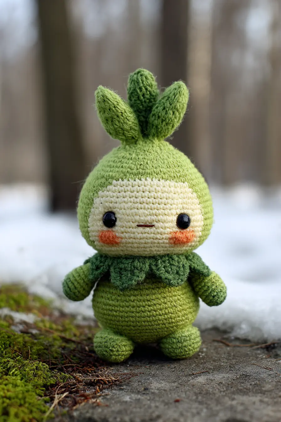 Amigurumi Leaf Buddy: Crochet Pattern, Materials & Safety Tips