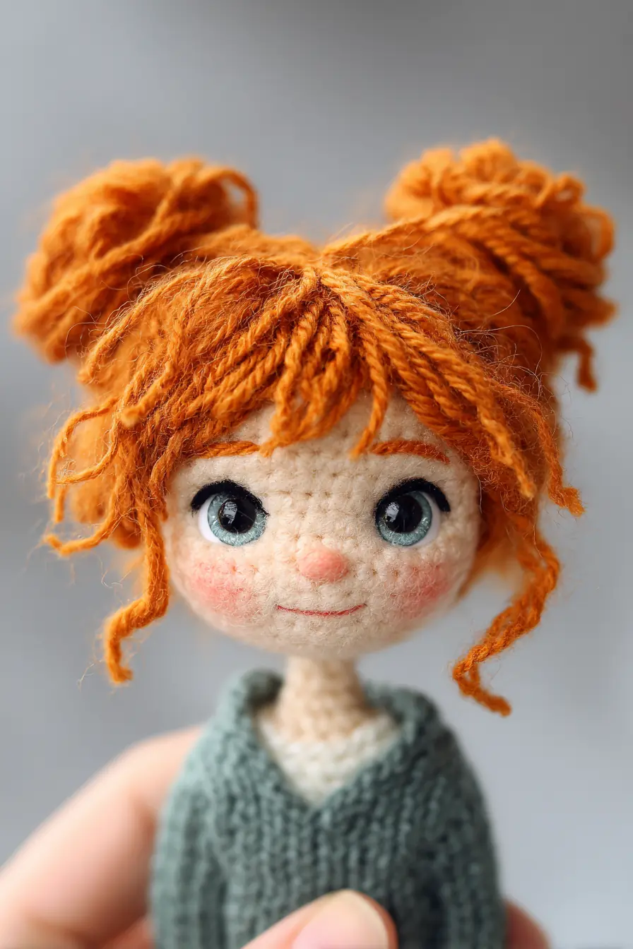 Amigurumi Redhead Doll — Crochet Pattern, Materials & Assembly Tips