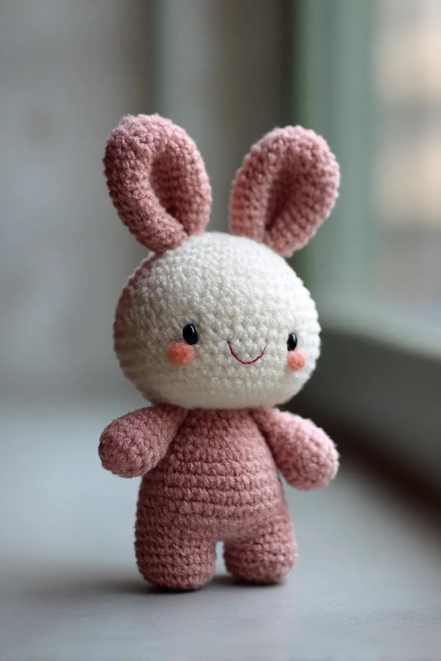 Amigurumi Velvet Bunny — Soft Chenille Crochet Pattern & Helpful Tips