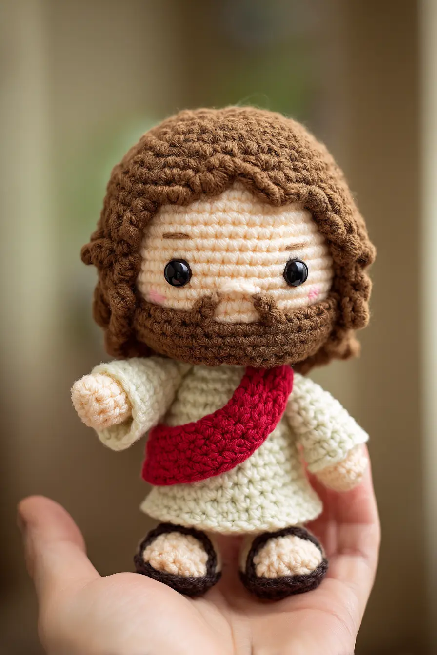 Amigurumi Jesus Doll — Materials, Stitches, Safety & Finishing Tips