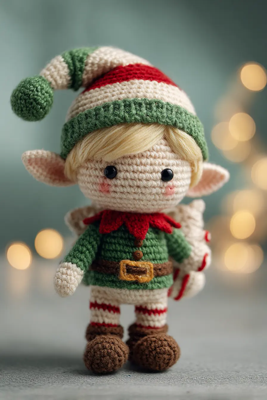 Amigurumi Christmas Elf Crochet Doll — Materials, Stitches & Safety Tips