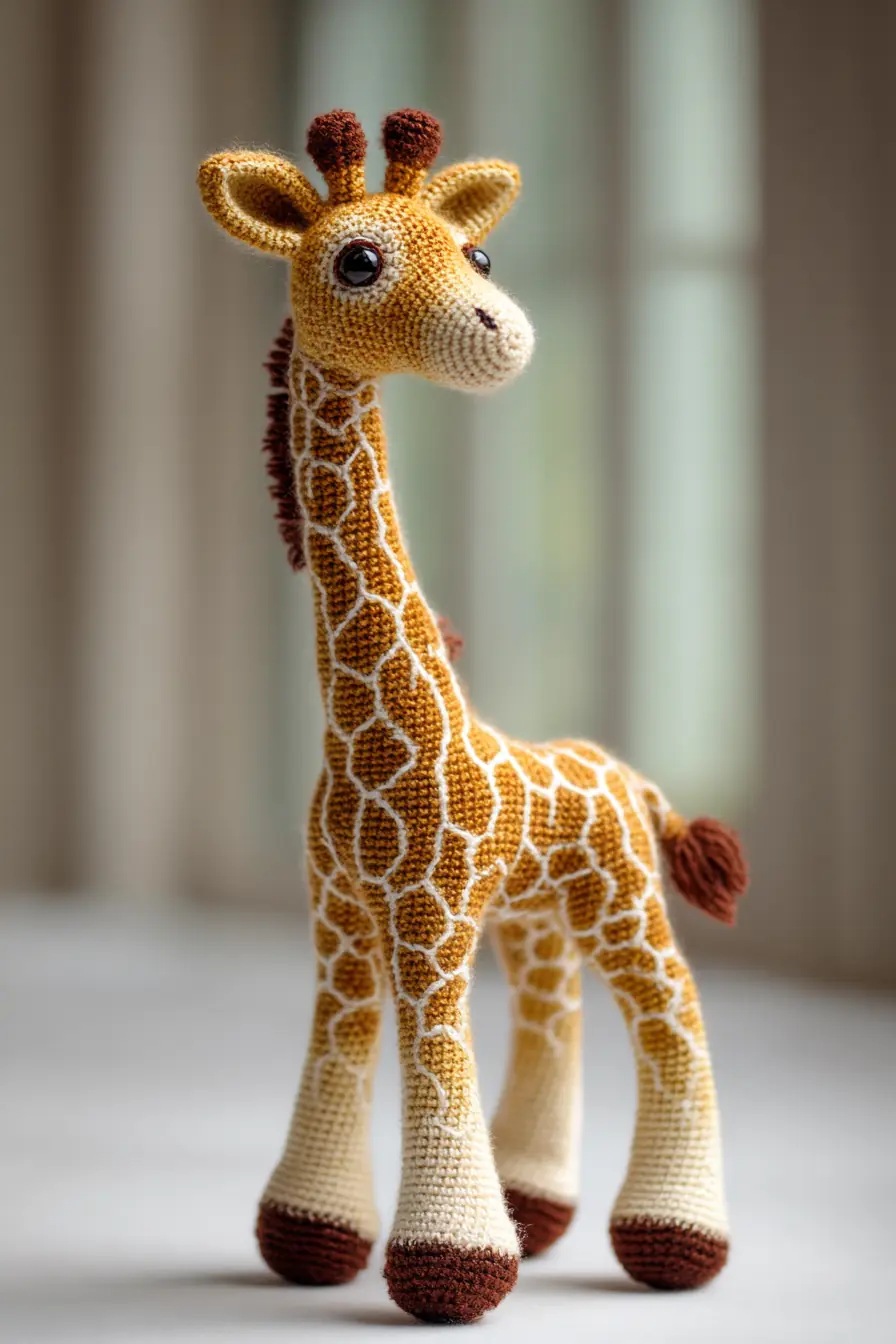 Amigurumi Giraffe Crochet Pattern — Long‑Neck Plush Toy