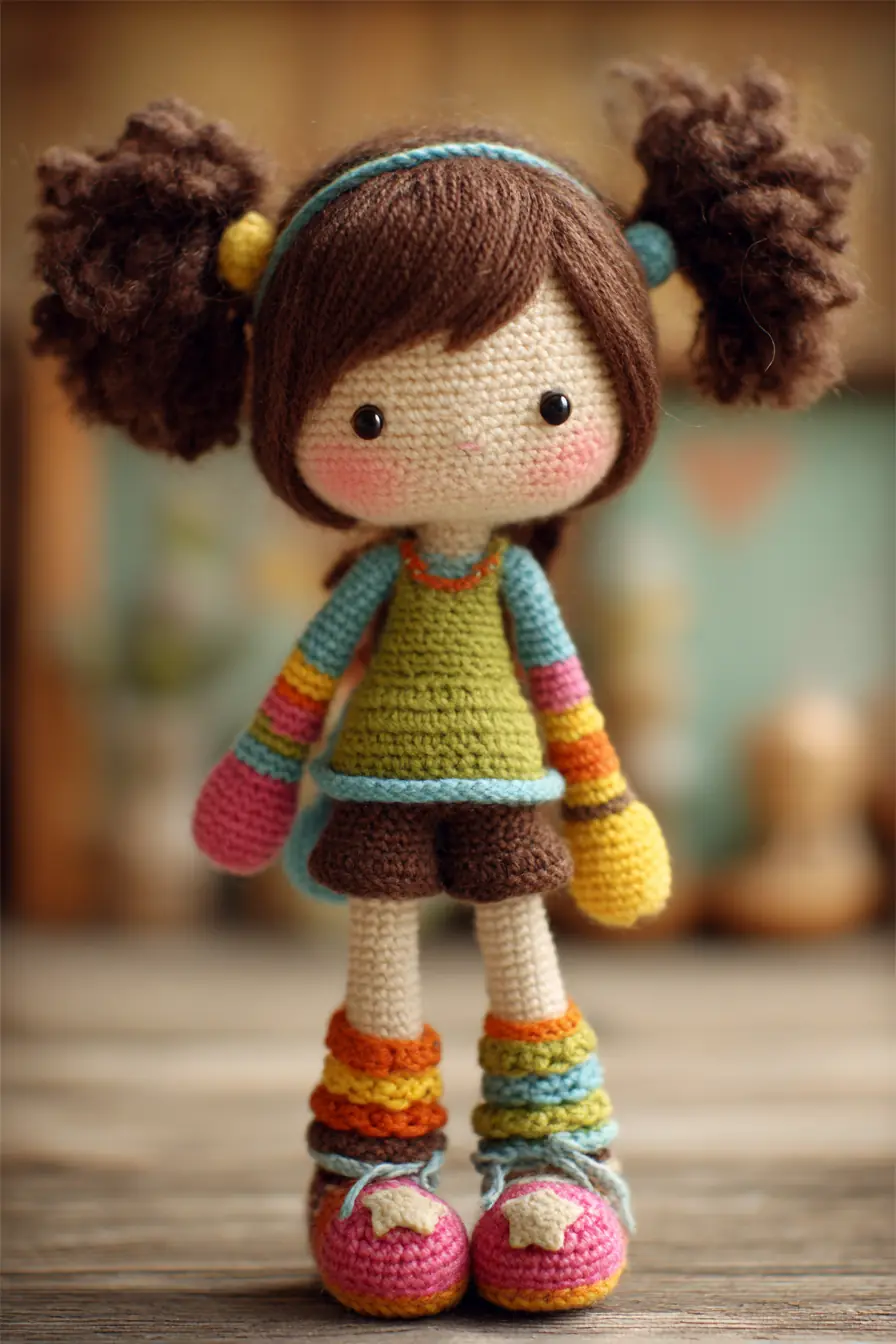 Amigurumi Girl Doll Crochet Pattern — Yarn, Stitches & Safety Tips