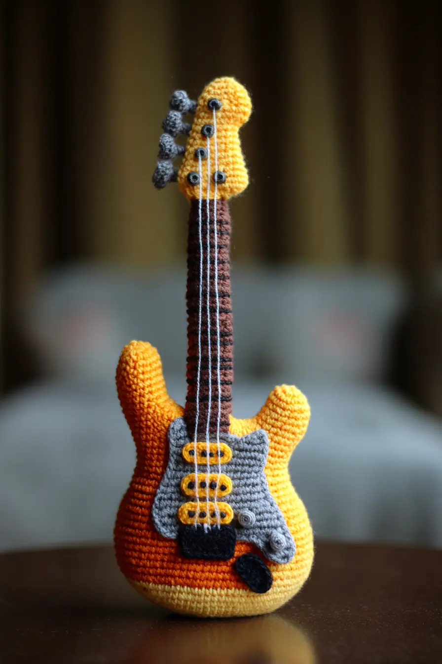 Amigurumi Electric Guitar — Crocheted Mini Guitar Pattern & Tips