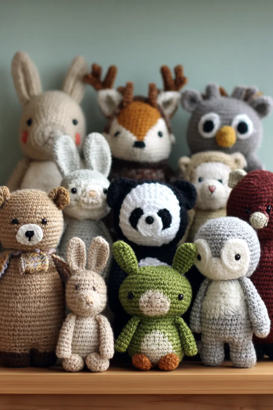 Amigurumi Animal Friends Crochet Pattern — Materials, Stitches & Safety Tips