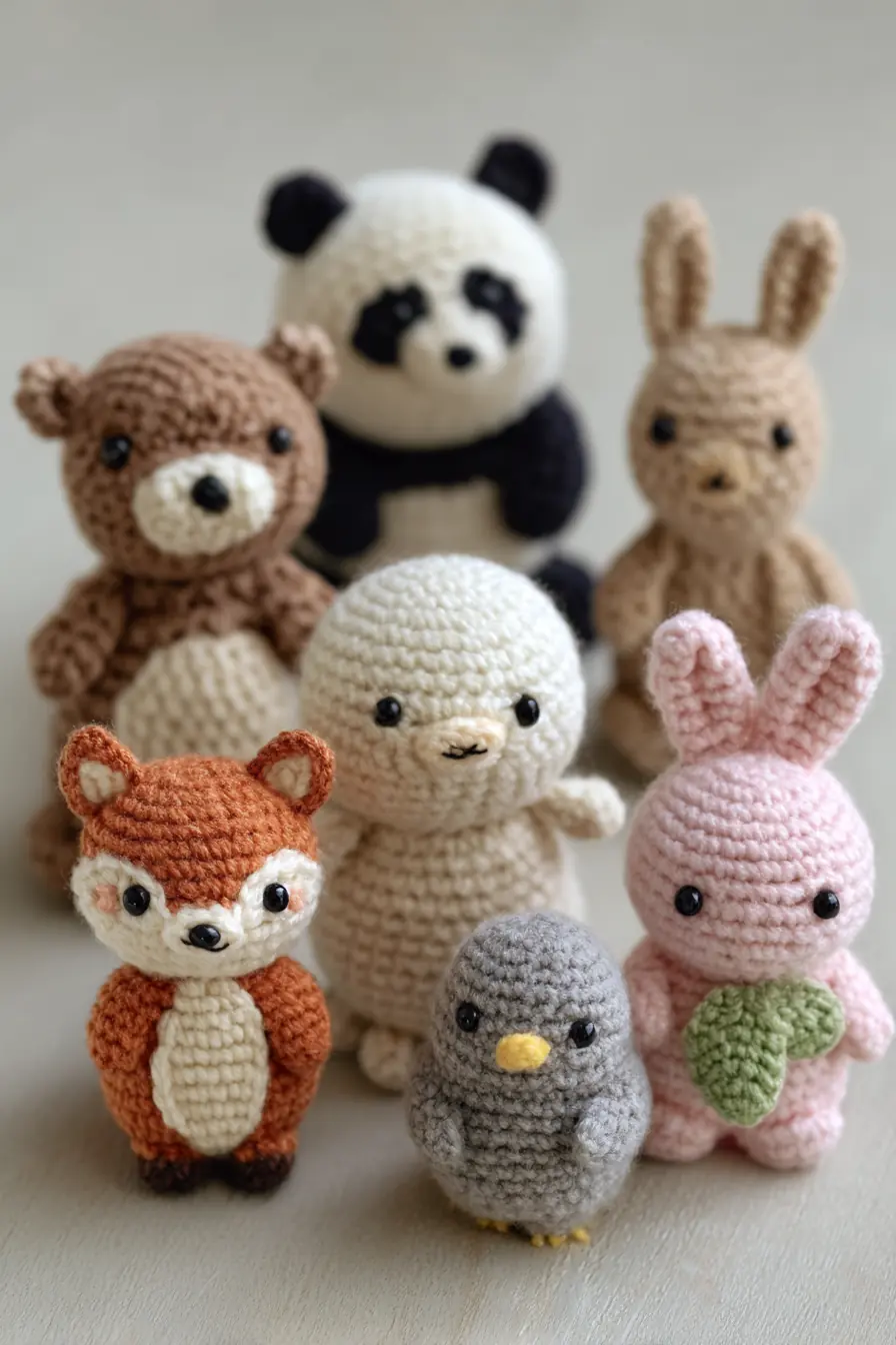 Amigurumi Woodland Animals: Crochet Materials, Stitches & Safety Tips