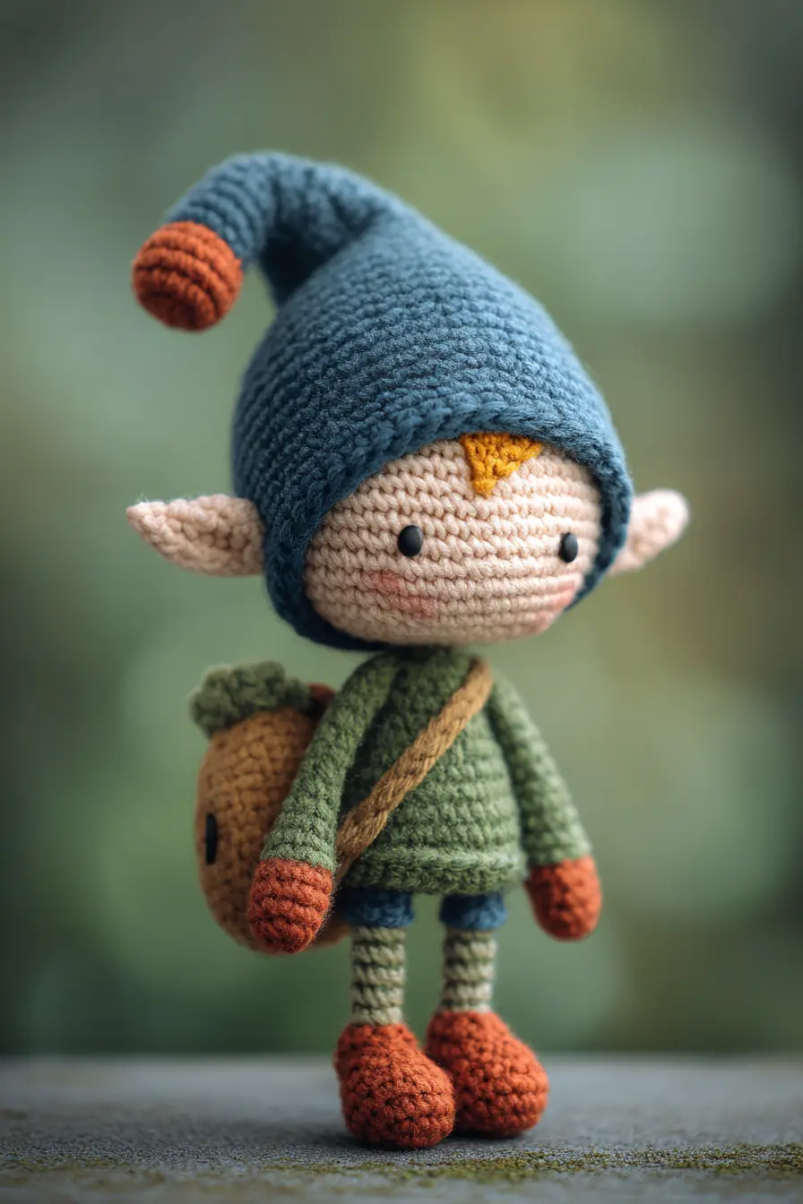 Amigurumi Forest Elf Doll — Crochet Pattern, Materials & Safety Tips