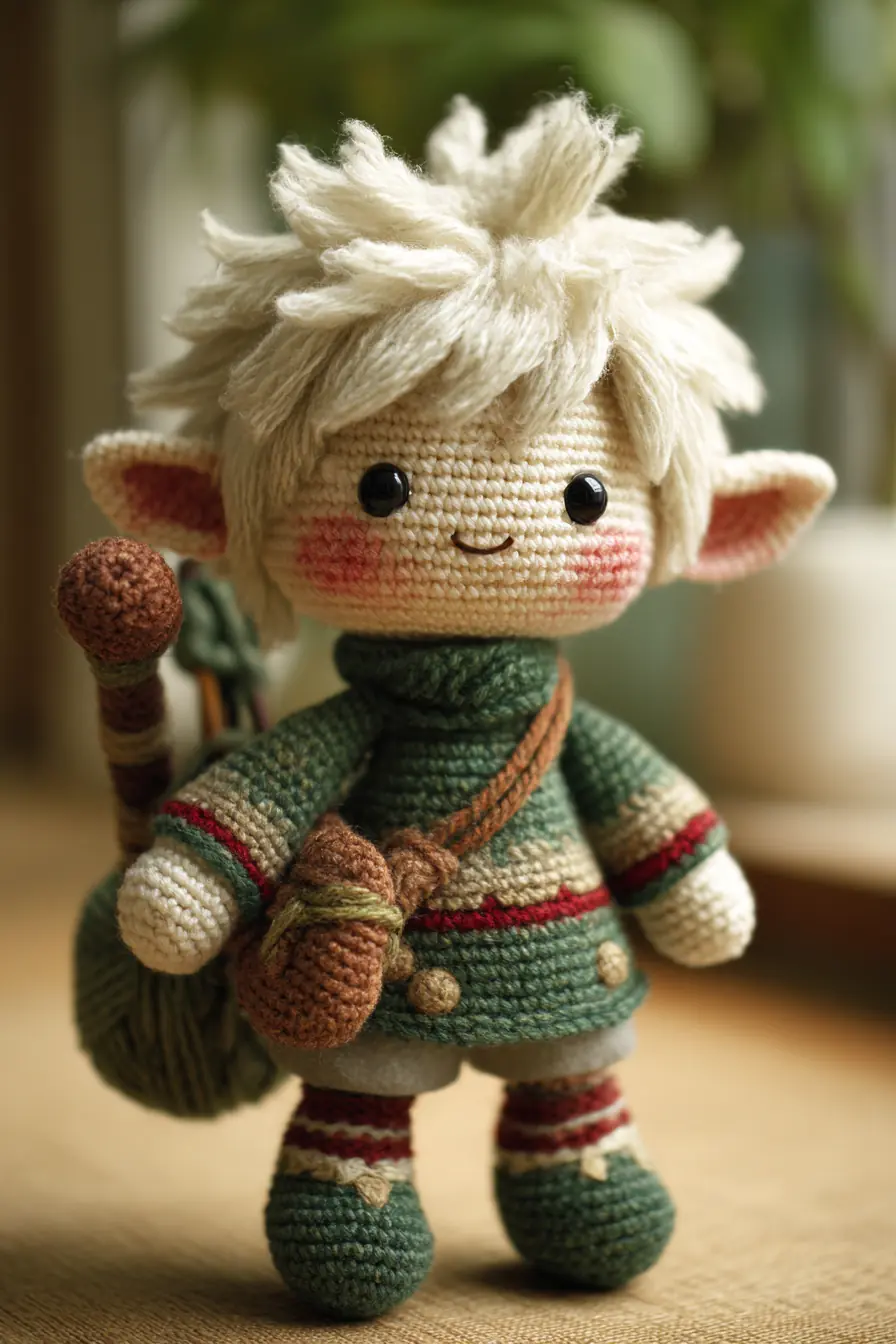 Amigurumi Forest Elf Crochet Doll — Materials, Stitches & Safety Tips