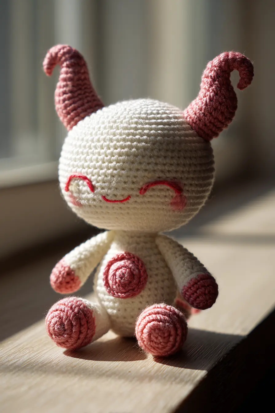 Amigurumi Horned Plush Toy — Crochet Pattern Tips, Materials & Size