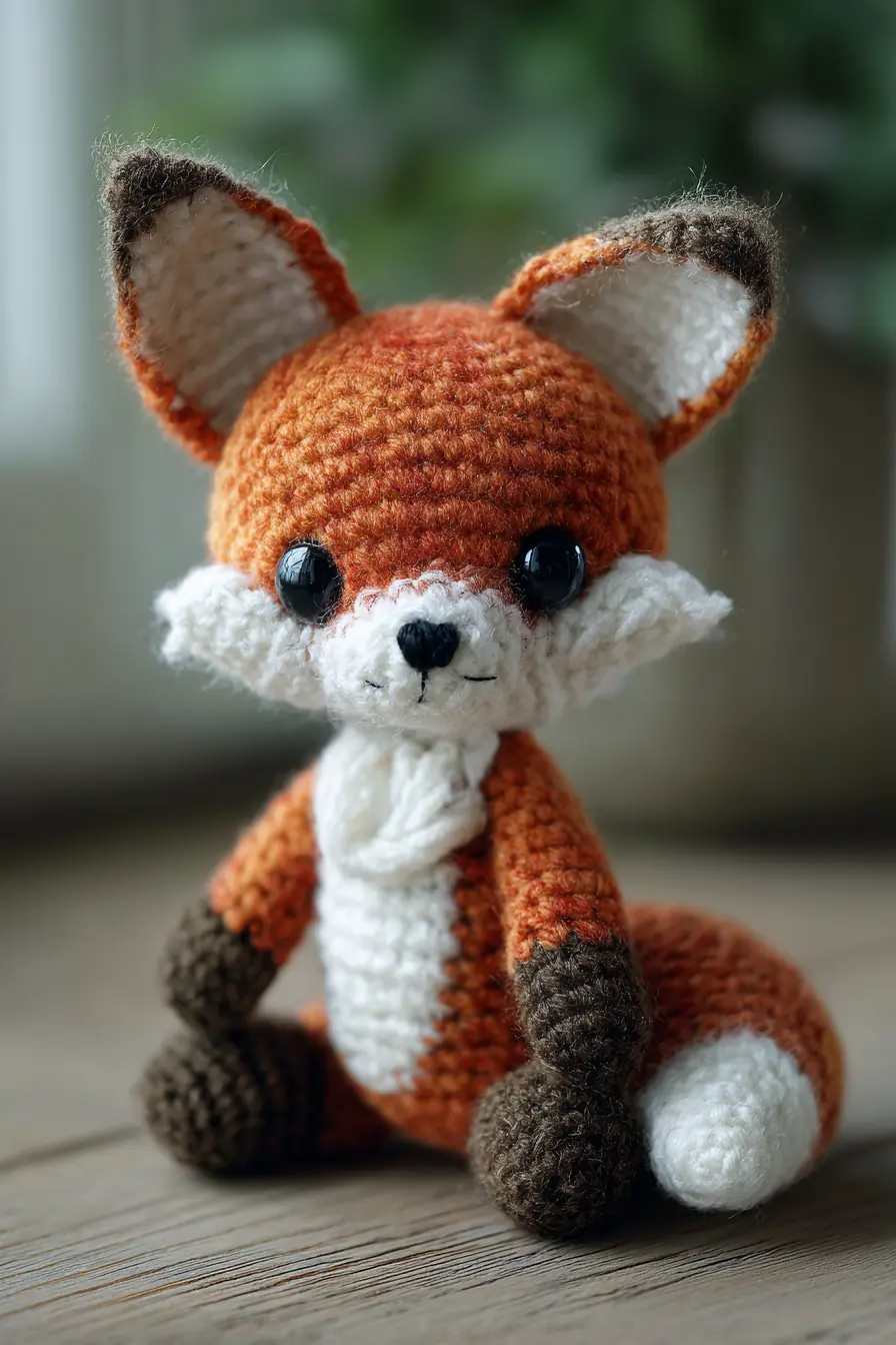 Amigurumi Fox Crochet Pattern — Materials, Stitches & Safety Tips
