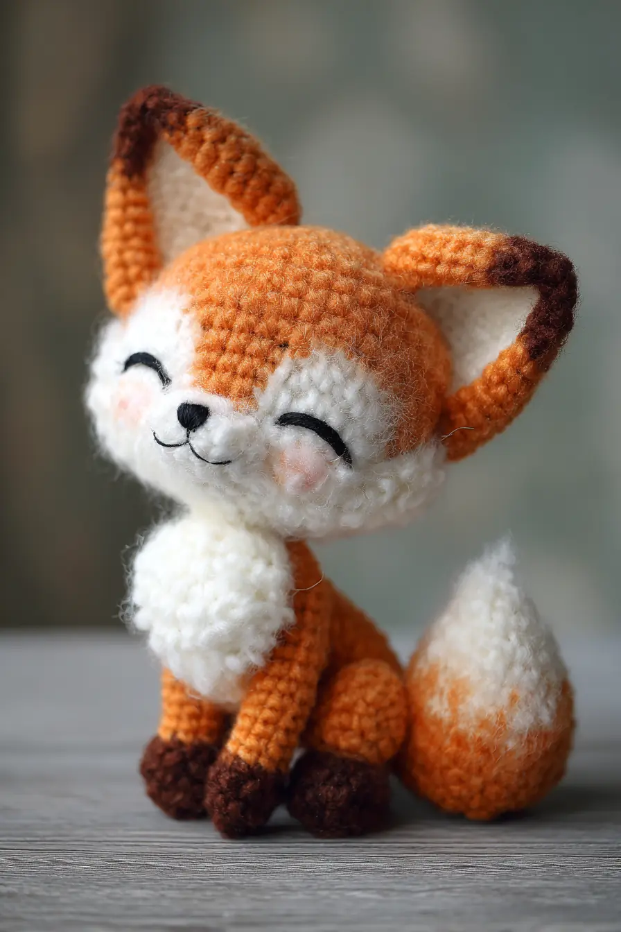 Amigurumi Fox Crochet Pattern — Materials, Stitches & Safety