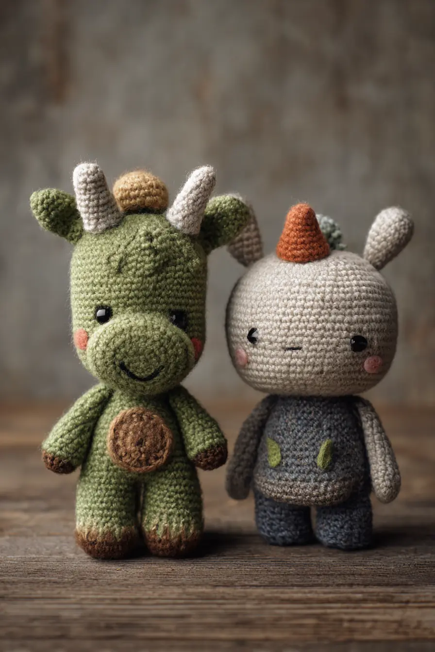 Amigurumi Dragon & Bunny Duo — Crochet Pattern Tips, Materials, and Safety