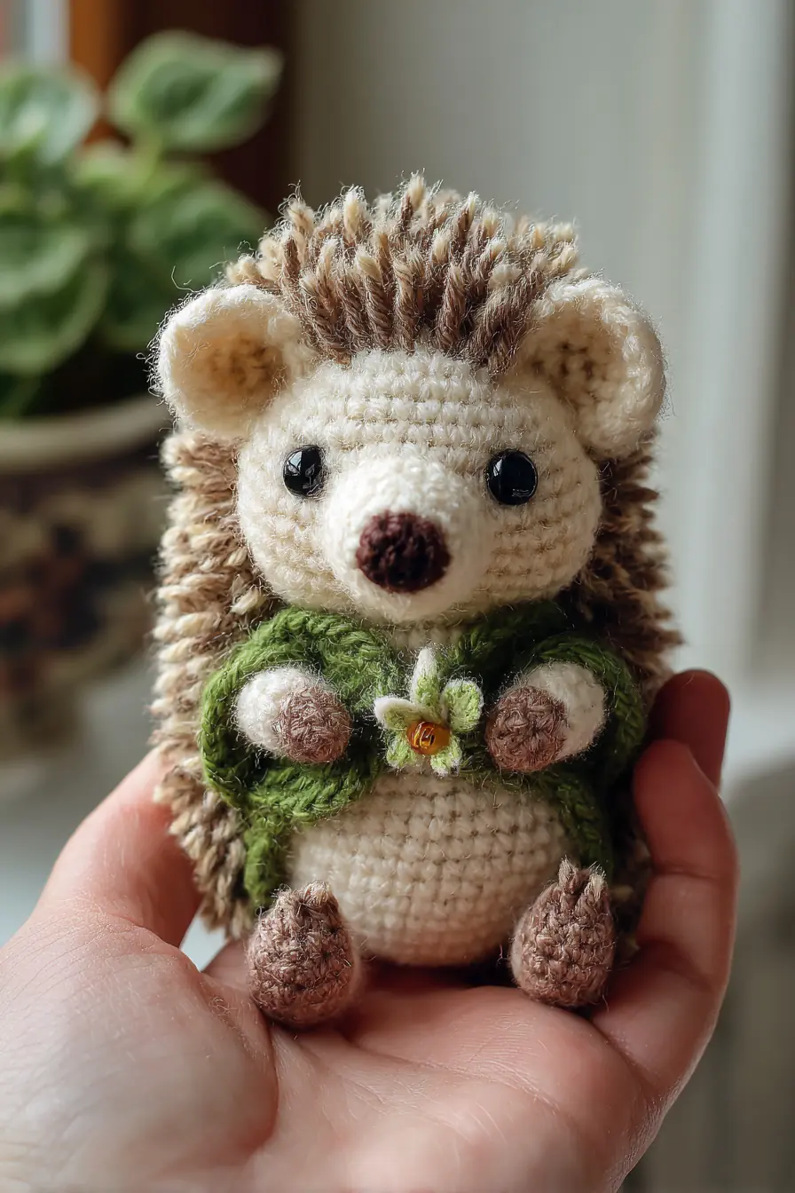 Amigurumi Crochet Hedgehog — Mini Plush Pattern & Materials Guide