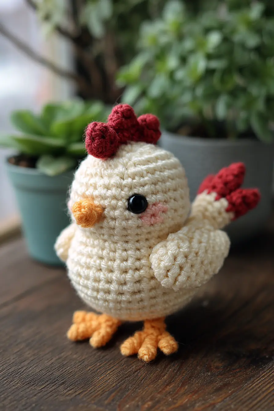 Amigurumi Crochet Chick — Easy Little Chicken Toy Pattern