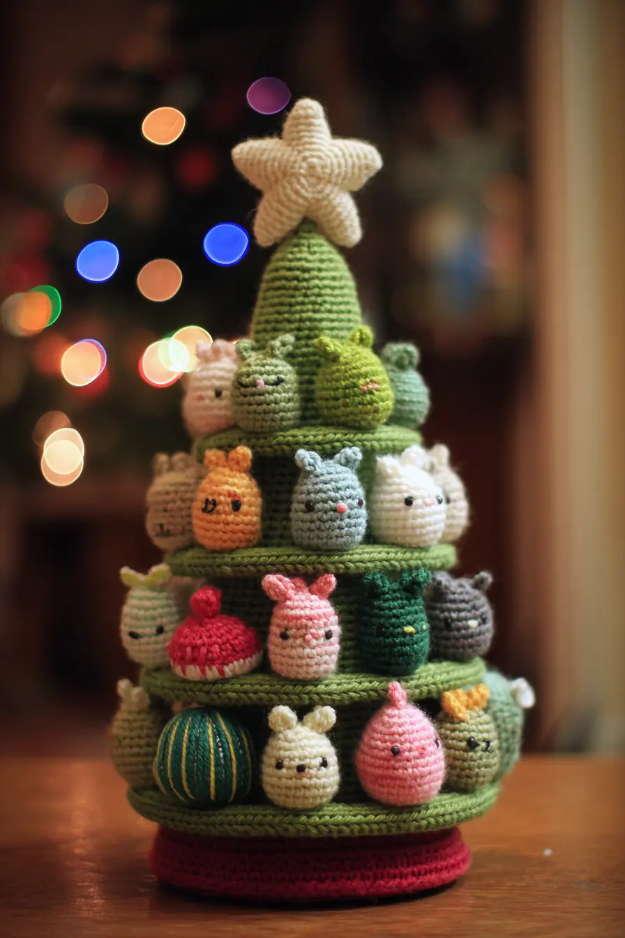Amigurumi Crochet Mini-Tree with Tiny Bunnies — Pattern, Materials & Tips
