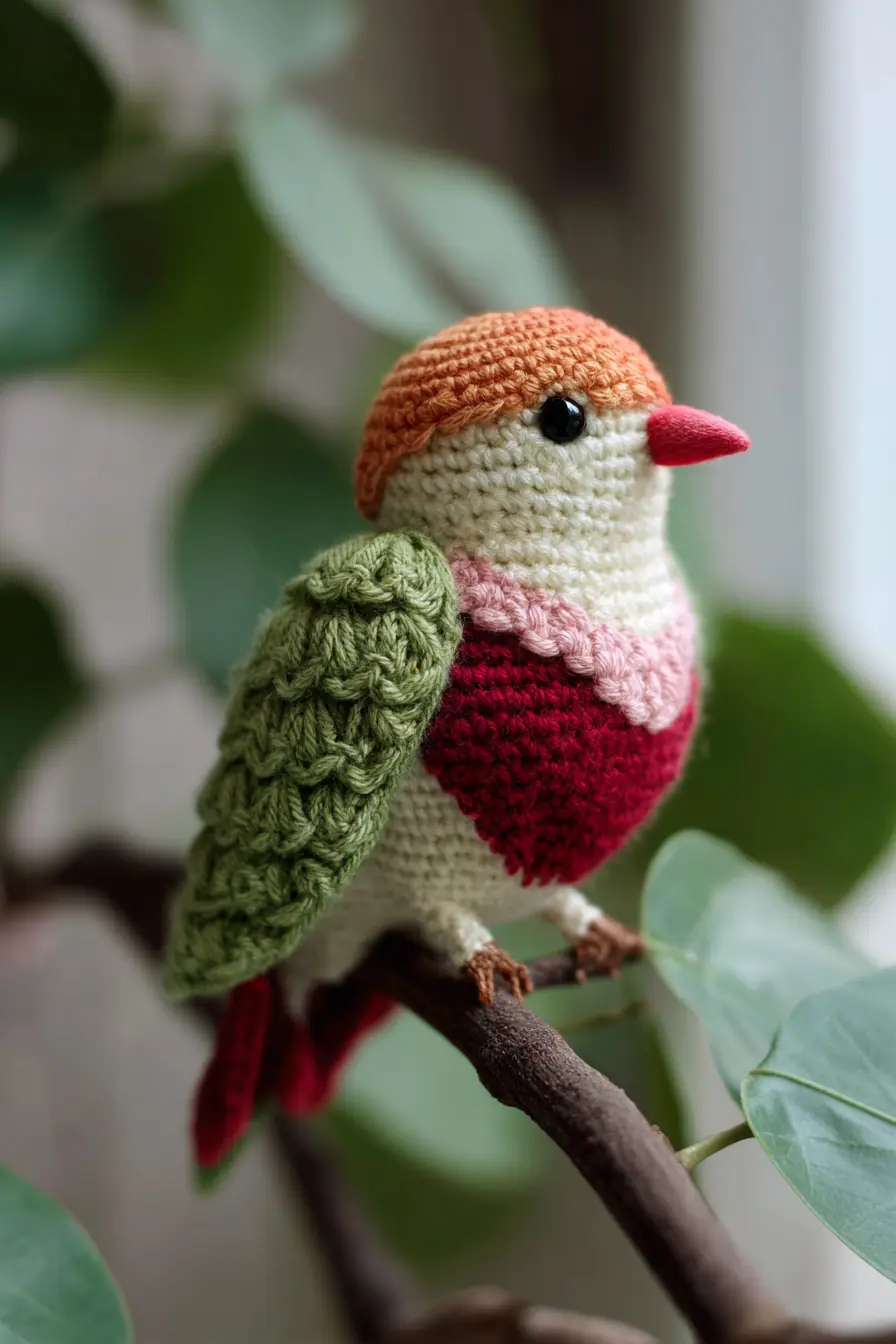 Amigurumi Crochet Bird — Materials, Stitches, Size & Safety Tips