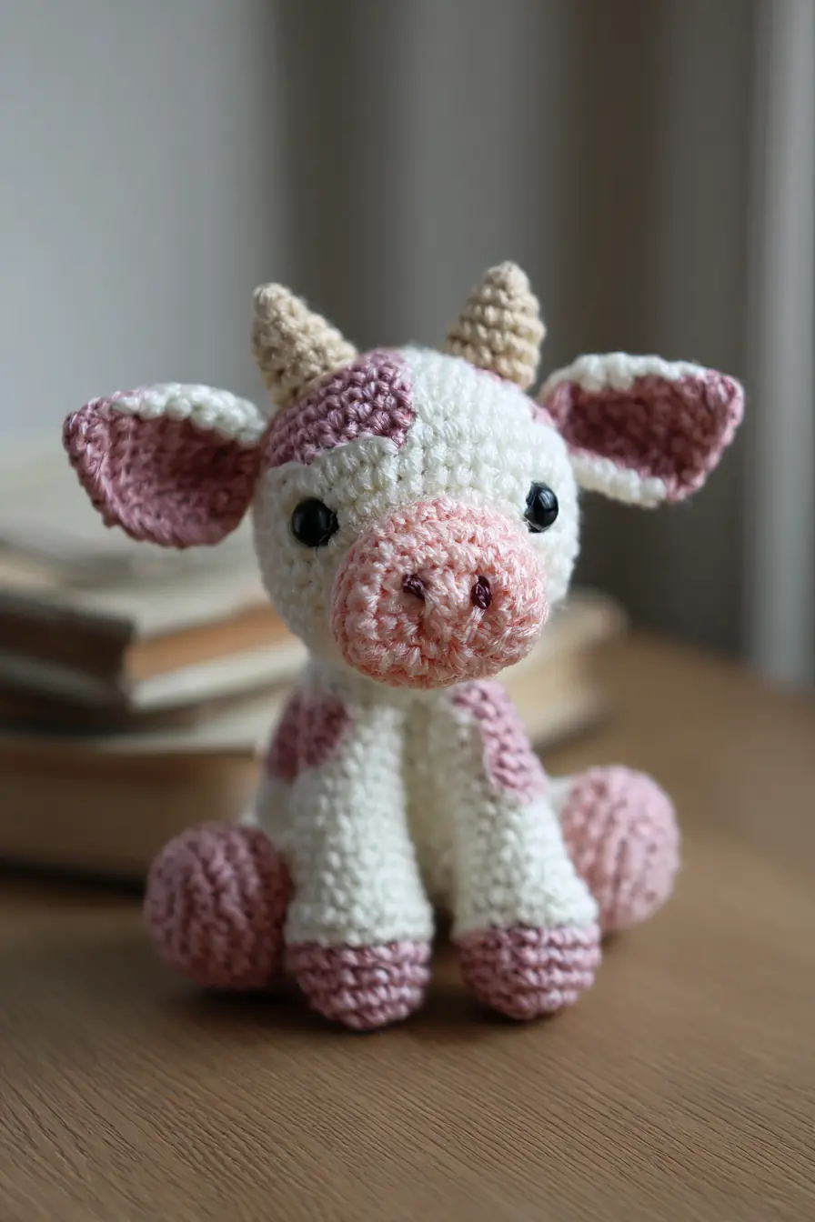 Amigurumi Crochet Cow — Soft Cotton Toy Pattern & Helpful Tips