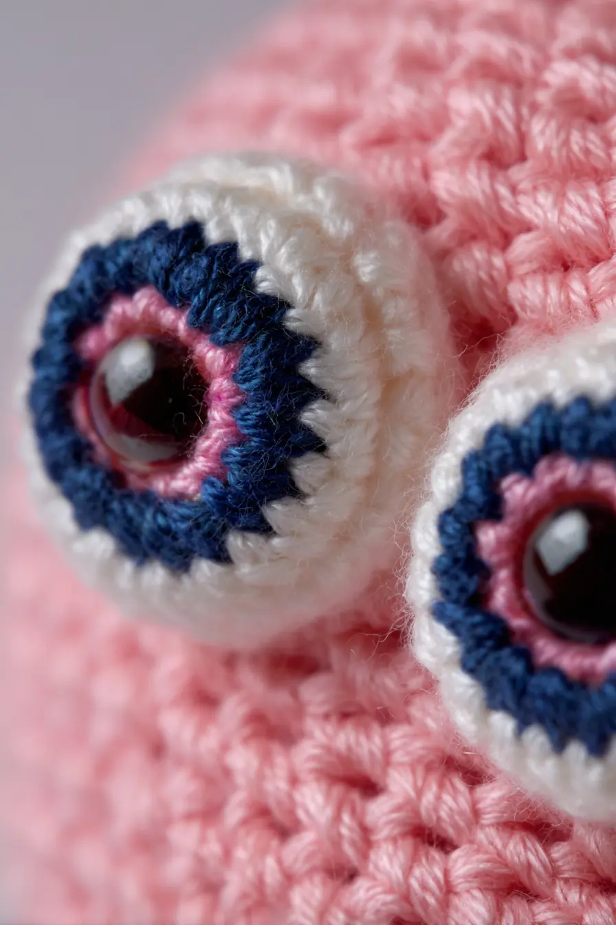 Amigurumi Crocheted Eyes & Soft Body — Materials, Stitches and Safety Tips