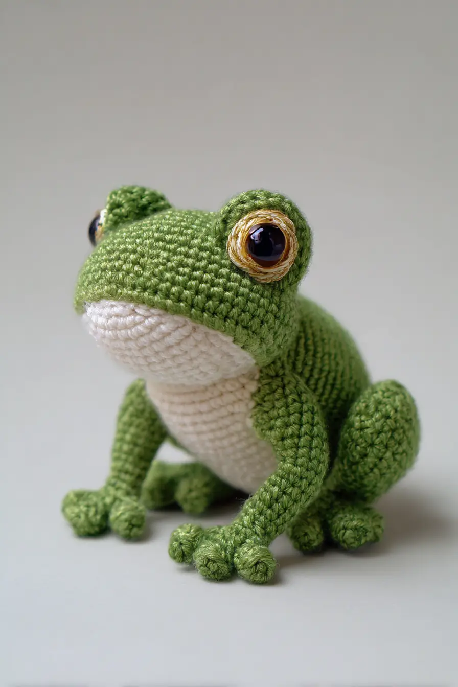 Amigurumi Frog Crochet Pattern — Materials, Stitches & Safety Tips
