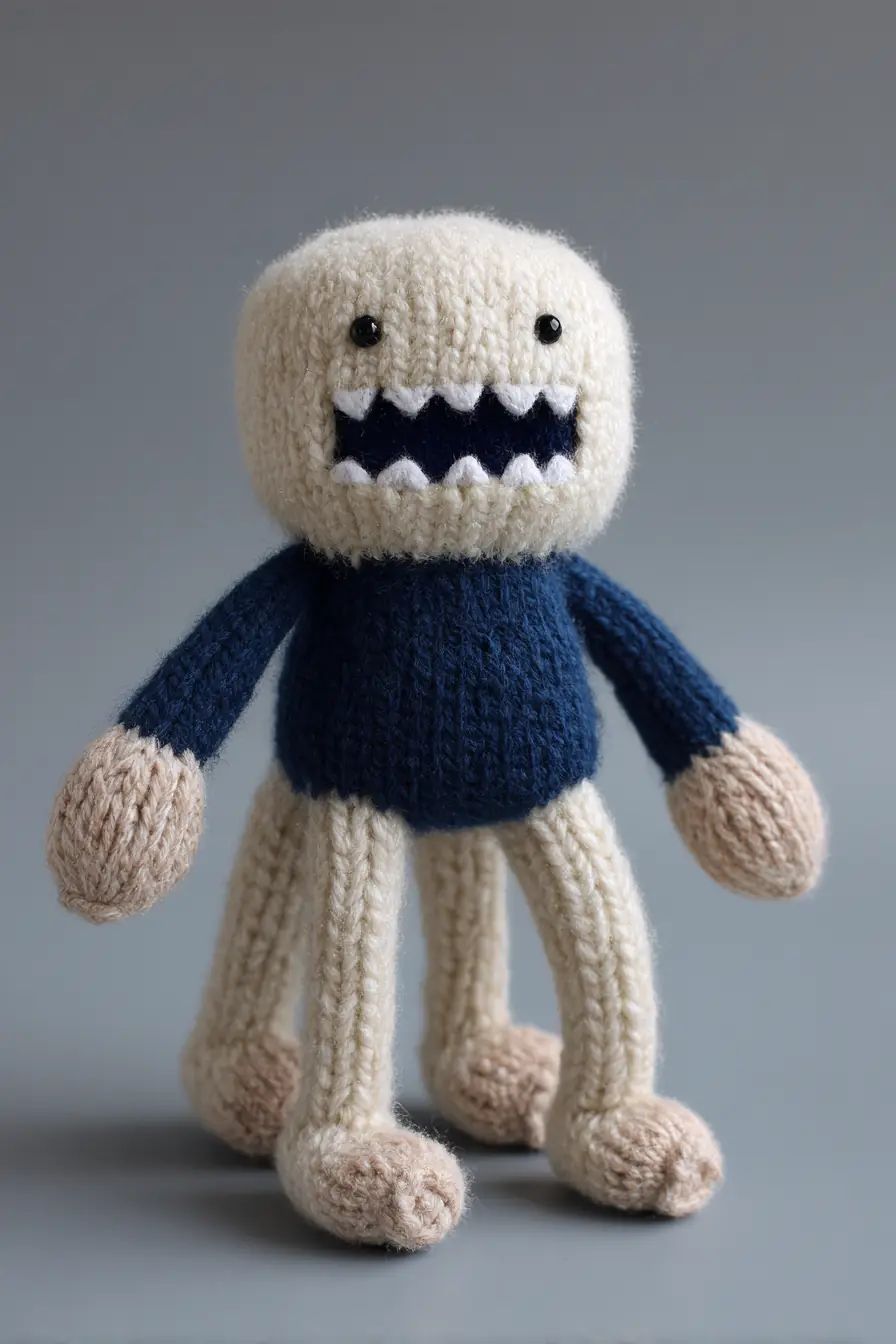 Amigurumi Multi‑Leg Monster — Crochet Pattern, Materials & Safety Tips (8–9 in)