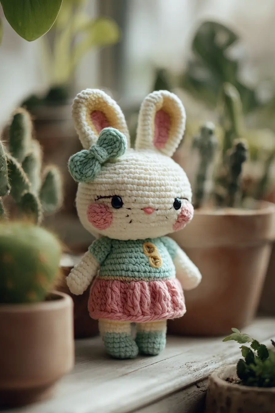 Amigurumi Bunny Doll — Plush Crochet Toy Pattern, Materials & Safety Tips