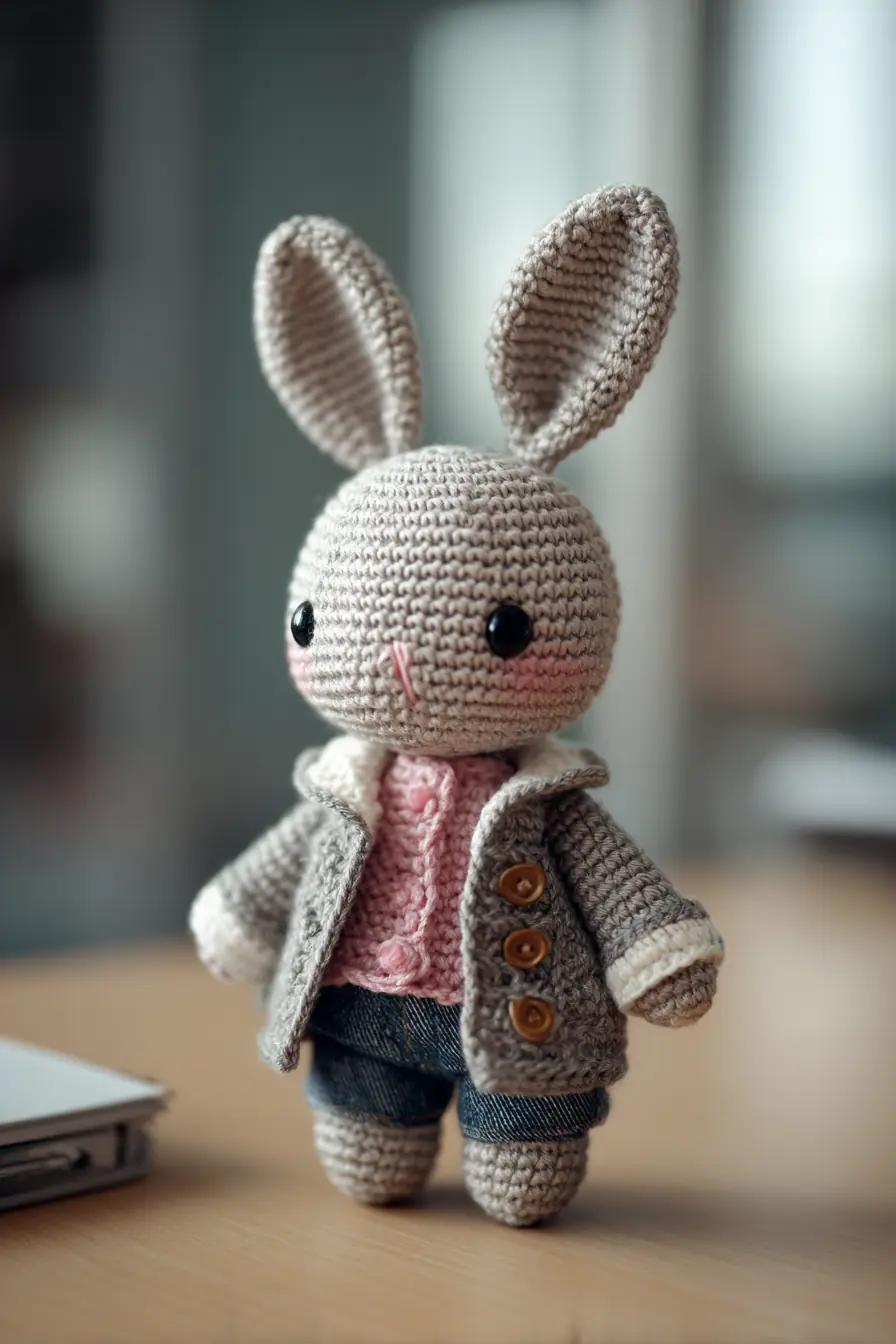 Amigurumi Bunny Crochet Pattern — Materials, Stitches & Safety Tips