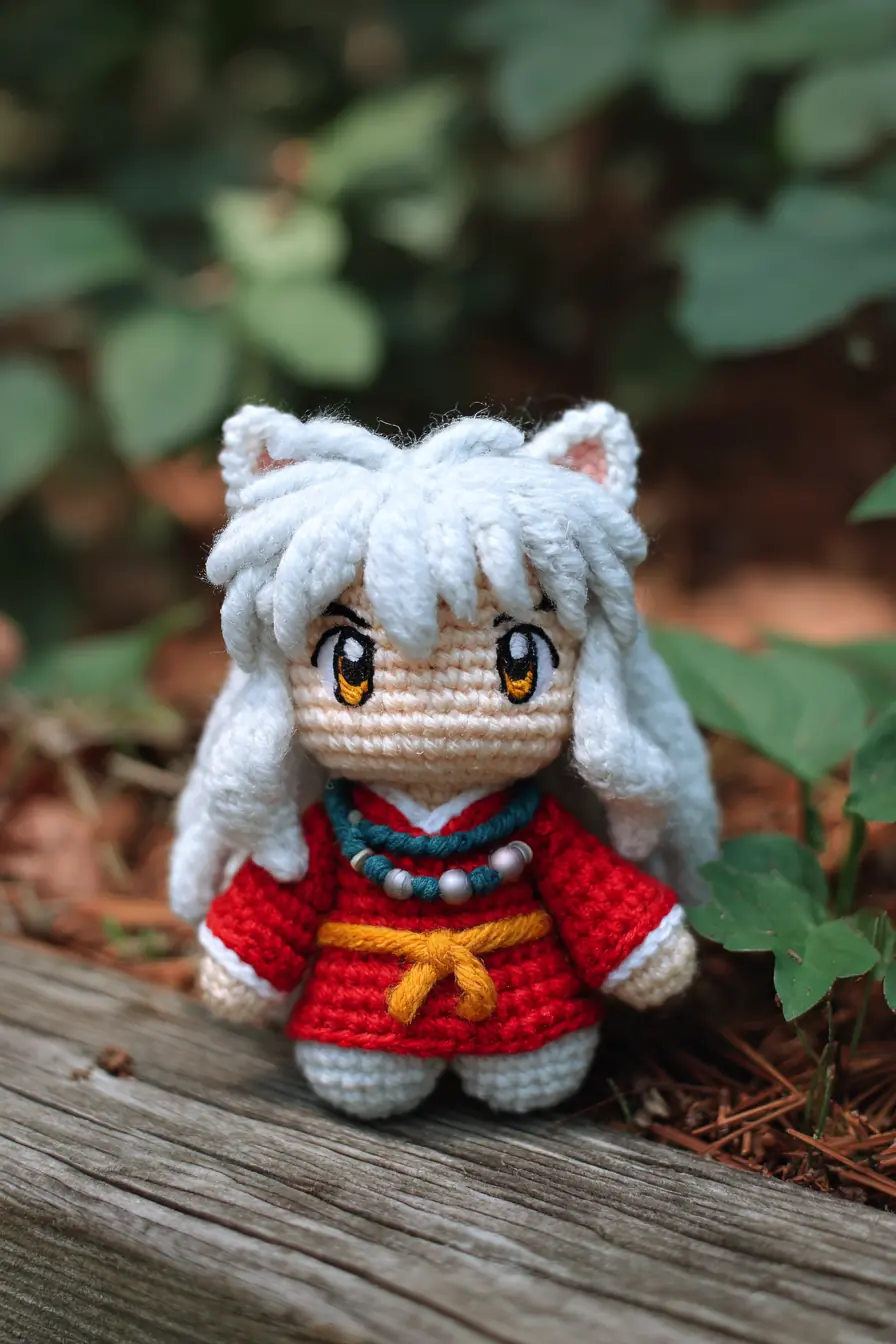 Anime-Inspired White-Haired Fox-Ear Amigurumi — Materials, Stitches & Safety Tips