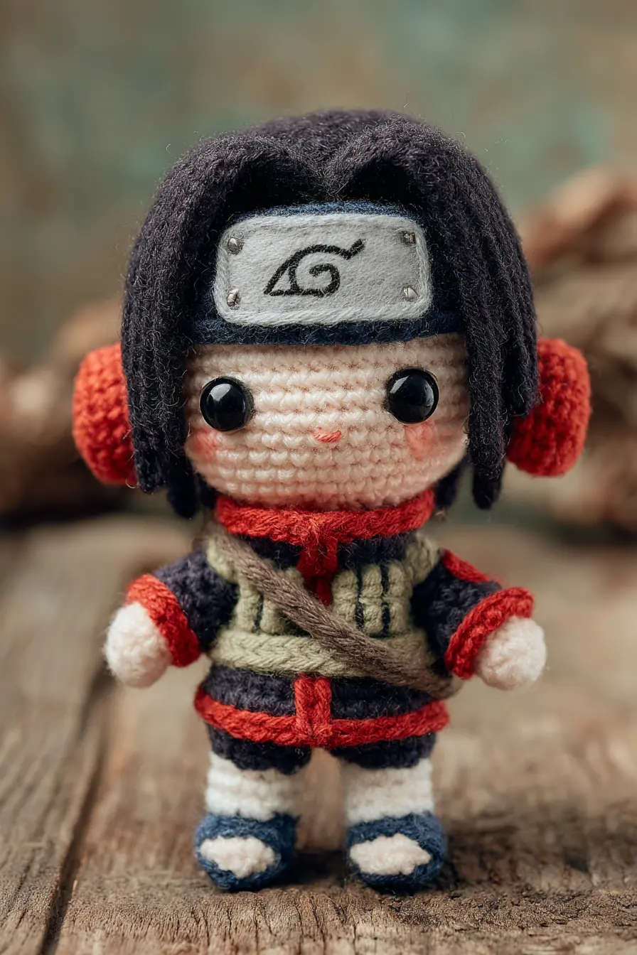 Anime-Inspired Ninja Amigurumi — Crochet Pattern, Materials & Tips