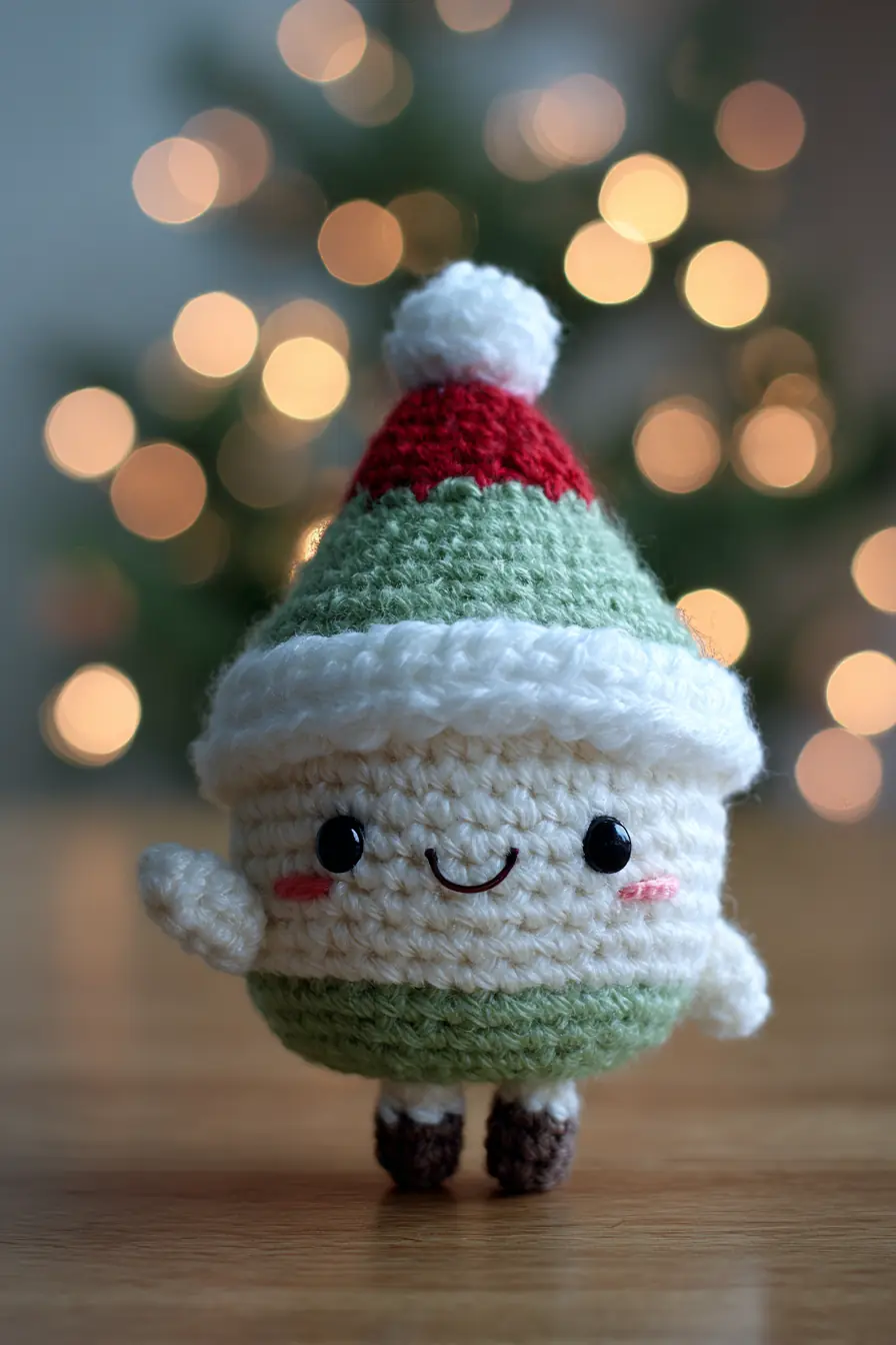 Holiday Cup Amigurumi Crochet — Materials, Stitches & Safety Tips