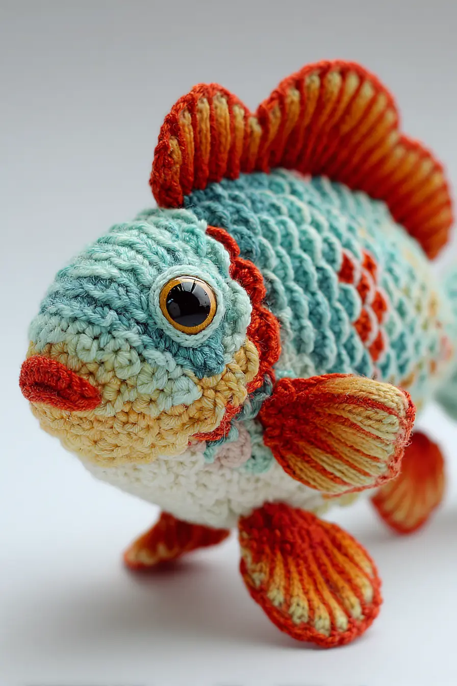 Color-Blend Koi Amigurumi Crochet — Materials, Stitches & Safety Tips